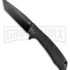 ABKT Elite Blue Impact Black G-10 Liner Lock Knife - Black Plain -AKC Knife Shop ABKT Elite Blue Impact LL Black G 10 Black BP 27785 jr large