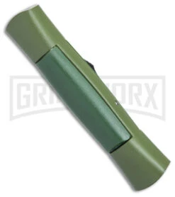 AKC 007 Concord NATO Military OD Green OTF Automatic Knife - Black Dagger -AKC Knife Shop AKC 007 Concord NATO Military OTF Auto OD Green Black Dagger BHQ 158254 jr side large