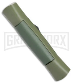 AKC 007 Concord NATO Military OD Green OTF Automatic Knife - Satin Flat -AKC Knife Shop AKC 007 Concord NATO Military OTF Auto OD Green Satin Flat BHQ 173565 jr side large