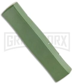 AKC Minion Concord Green OTF Automatic Knife - Spear Point Plain -AKC Knife Shop AKC 007 Mini Concord OTF Auto NATO Green Black BHQ 135713 jr side large