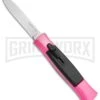 AKC 077 Concord Hot Pink OTF Automatic Knife - Flat Satin Plain -AKC Knife Shop AKC 077 Concord OTF Hot Pink BHQ 72005 jr 2 large