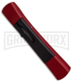 AKC Concord Red/Black OTF Automatic Knife - Tanto Black Plain -AKC Knife Shop AKC Concord Tanto Red Black Black BHQ 90289 er spine large