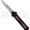 AKC F-16 Snake Skin D/A OTF Automatic Knife - Bayo Satin Plain -AKC Knife Shop AKC F 16 DA Bayonet Snake Skin Satin BHQ 78292 er large