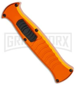 AKC X-treme EVO Orange OTF Automatic Knife - Satin Plain -AKC Knife Shop AKC X treme EVO OTF Auto Orange Satin BHQ 114657 jr spine large