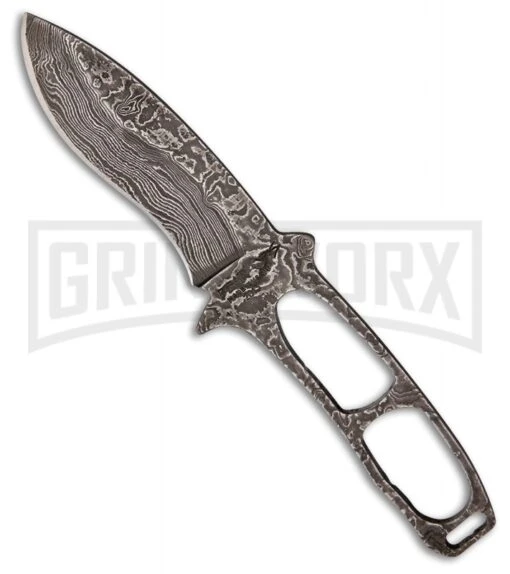 Bear OPS Constant Neck Damascus Fixed Blade Knife - Damascus Plain -AKC Knife Shop Bear Ops Constant neck knife damascus BHQ 39231 er large