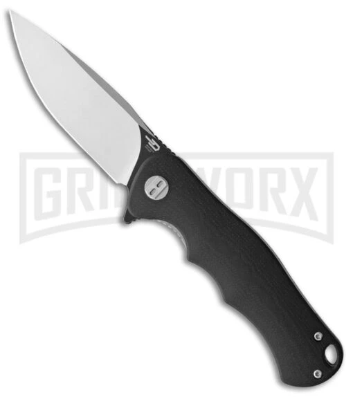 Bestech Knives Bobcat BlackG-10 Folding Knife - Two Tone Plain -AKC Knife Shop Bestech Knives Bobcat LL Black TT BHQ 107211 jr large