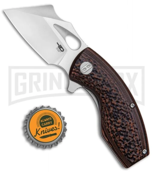 Bestech Knives Lizard Flipper Knife Black/Orange G-10 - Satin Plain -AKC Knife Shop Bestech Knives Lizard Black Orange G 10 Satin BG39A BHQ 124915 jr bottlecap large