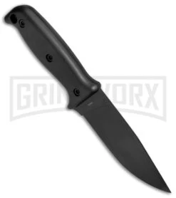 Boker Magnum 02GL709 NG Camp Fixed Blade Knife - Black Plain -AKC Knife Shop Boker Magnum Camp NG Black 02GL709 BHQ 49546 jr spine large