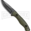 Boker Magnum Lil Friend OD Green G-10 Fixed Blade Knife - Black SW -AKC Knife Shop Boker Magnum Lil Friend Drop BHQ 80830 er large