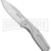 Boker Magnum The Milled One Steel Folding Knife - Satin Plain -AKC Knife Shop Boker Magnum The Milled One FL Satin BHQ 136007 jr large