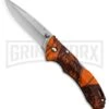 Buck Knives Buck Bantam BBW Mossy Oak Blaze Camo Folding Knife - Satin Plain -AKC Knife Shop Buck Bantam BBW Mossy Oak Blaze Camo 0284CMS9 BHQ 12359 jr 2 large