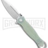 B'yond EDC Kibuga Jade G-10 Folding Knife - Satin Plain -AKC Knife Shop Byond EDC Kibuga Jade G 10 Satin BHQ 145453 jr large