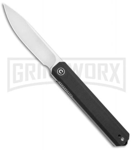 CIVIVI Exarch Black G-10 Liner Lock Knife - Satin Plain -AKC Knife Shop CIVIVI Exarch LL Black G 10 Satin C2003C BHQ 110925 jr large