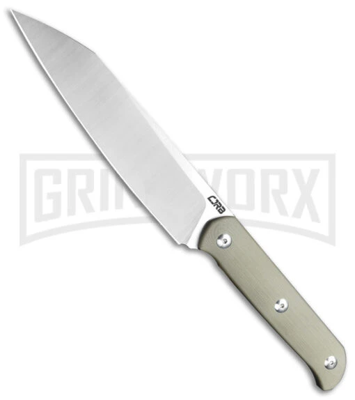 CJRB Desert G-10 Silax Knife - Fixed Blade Satin AR-RPM9 -AKC Knife Shop CJRB Silax AR RPM9 Desert G 10 Satin BHQ 154156 jr large