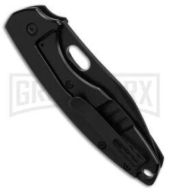 CRKT Pilar III Black G-10 Frame Lock Pocket Knife - Drop Point Black Plain -AKC Knife Shop CRKT Pillar III FL Hammered Texture Black G10 Folding Knife 2in Black BHQ 180916 td side large