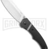 CRKT Ripsnort II Black Liner Lock Knife - Satin Plain -AKC Knife Shop CRKT Ripsnort SA Assist Glass Reinfrced Nylon LL Satin BHQ 138964 jr large