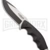 Camillus Soar Black G-10 Fixed Blade Knife - Two-Tone Plain -AKC Knife Shop Camillus Soar Black G10 two tone BHQ 43029 er large