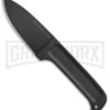 Cold Steel Black Drop Forged Hunter Fixed Blade Knife - Black Plain -AKC Knife Shop Cold Steel Drop Forged Hunter Black 36MA BHQ 52027 jr 2 large