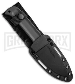 Cold Steel Black Drop Forged Hunter Fixed Blade Knife - Black Plain -AKC Knife Shop Cold Steel Drop Forged Hunter Black 36MA BHQ 52027 jr sheath large