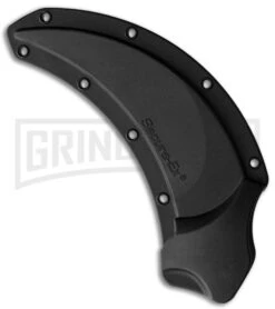 Cold Steel Karambit Steel Tiger Black Fixed Blade Knife - Black Plain -AKC Knife Shop Cold Steel Karambit Steel Tiger Fixed Blade Black Black BHQ 175064 jr sheath large