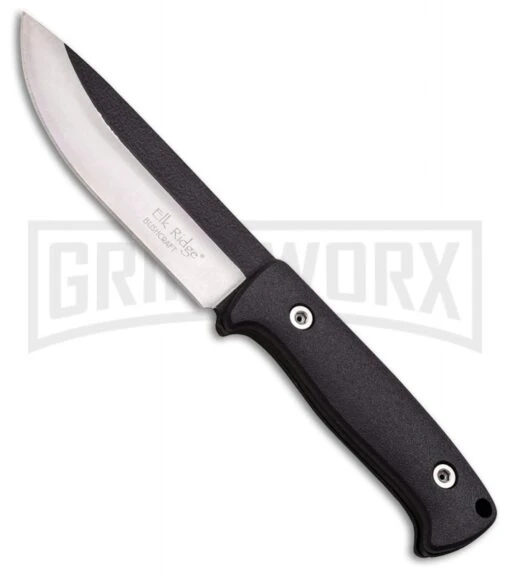 Elk Ridge Backwater Black GFN Fixed Blade Knife - Two-Tone Plain -AKC Knife Shop Elk Ridge Backwater black GFN two tone BHQ 46112 er large