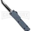 Firecracker Mini Sim Carbon Fiber D/A OTF Automatic Knife - Two Tone Tanto -AKC Knife Shop Firecracker Mini Sim CF DA OTF Auto TT Tanto GX 37638 jr large