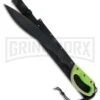 Frost Cutlery Whitetail Haven Green Machete - Black Plain -AKC Knife Shop Frost Cutlery Whitetail Haven Machete Green black BHQ 73302 er large