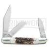 Frost Cutlery Wrangler Deer Stag Pocket Knife -AKC Knife Shop Frost Cutlery Wrangler 4in Deer Stag FSW112DS BHQ 73234 jr large