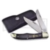 German Bull Claptrap Black Buffalo Horn Pocket Knife -AKC Knife Shop German Bull Claptrap Black Buffalo Horn BHQ 80165 er large