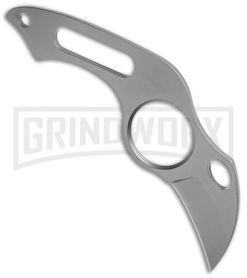 K-25 Tactical Karambit Neck Knife Fixed Blade - Bead Blast Plain -AKC Knife Shop K 25 Tactical Karambit Neck Knife BB RUI31849 BP 21746 jr spine large