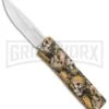 Lightning Skull Camo D/A OTF Automatic Knife - Satin Serr -AKC Knife Shop Lightning Skull DA DP OTF Auto Satin Serr GX 33339 jr large