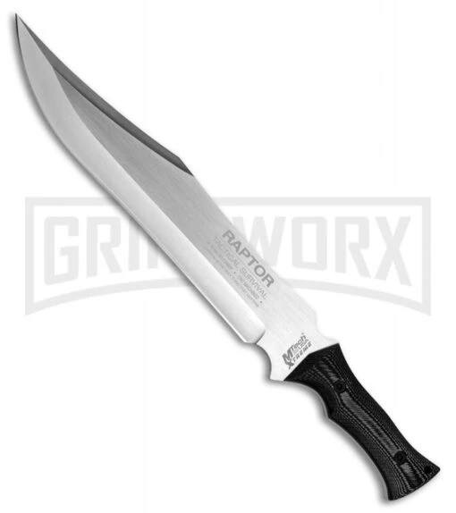 M-Tech Xtreme Raptor (18")Tactical Machete Black Micarta W/ Sheath -AKC Knife Shop M Tech Xtreme Raptor 18in Tactical Machete BP 23062 jr large