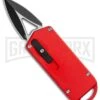 M3 Tactical Tech Rogue Orange Aluminum D/A OTF Automatic Knife - Black Plain -AKC Knife Shop M3 Tactical Tech Rogue Red Ti DA OTF Auto Black GX 35099 jr large