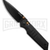 Real Steel Sacra Black G-10 Pocket Knife - Black Plain -AKC Knife Shop Real Steel Sacra Knife Black G 10 3in Black BHQ 182828 td large