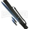 Rite Edge 28" Dark Ninja Sword Set - Blue -AKC Knife Shop Rite Edge 28in Dark Ninja Sword Set blue BHQ 81544 er large