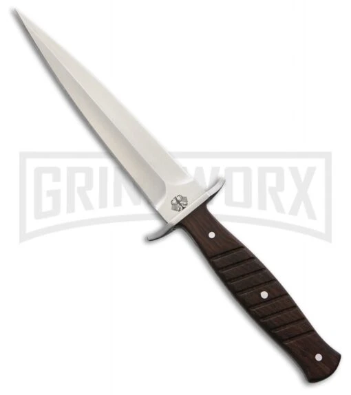 Rite Edge Bundeswehr Trench Black Fixed Blade Knife - Satin Plain -AKC Knife Shop Rite Edge Bundeswehr Trench Black satin plain BHQ 56971 er large