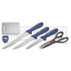 Rite Edge Night's Fillet 6-Piece Blue Fixed Blade Knife Set - Satin -AKC Knife Shop Rite Edge Nights Fillet 6 Piece Set BP 20403 jr large