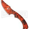 Rite Edge Skinner Bold Blaze Orange Fixed Blade Knife - Orange Plain -AKC Knife Shop Rite Edge Skinner Bold Blaze Orange Orange plain BHQ 56436 er large