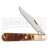 Rough Rider Big Daddy Brown Rams Horn Pocket Knife -AKC Knife Shop Rough Rider Big Daddy Brown Rams Horn Pocket BHQ 66942 er large