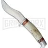 Rough Rider Mini Kukri Stag Antler Fixed Blade Knife - Satin Plain -AKC Knife Shop Rough Rider Mini Kukri Stag Antler satin plain BHQ 80339 er large