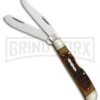 Rough Rider Mini Trapper Lockback Amber Jigged Bone Pocket Knife -AKC Knife Shop Rough Rider Mini Trapper Amber Jigged Bone BHQ 60962 er large