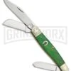 Rough Rider Stroke Of Luck Stockman Green Bone Pocket Knife -AKC Knife Shop Rough Rider Stroke of Luck Stockman Green Bone BHQ 60959 er large