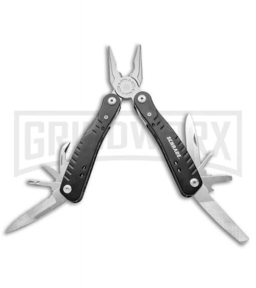 Schrade Three Piece Knife And Tool Combo Pack -AKC Knife Shop Schrade 3 Piece Knife Tool Combo SCHP1734CP BHQ 76168 jr multitool large