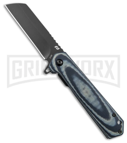 Schrade Lateral Gray/Black G-10 Frame Lock Knife - Black Plain -AKC Knife Shop Schrade Lateral FL Green Black G 10 Black BHQ 140063 jr large