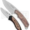 Schrade Old Timer Walnut Wood Clip Folder & Fixed Blade Knife Combo -AKC Knife Shop Schrade Old Timer 2 Piece Clip Folder Fixed Combo Set of 2 OTP17 22CP BHQ 75972 jr 2 large