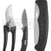 Schrade Old Timer Hunt Prep Kit Fixed Blade W/ Folding Saw & Pruner -AKC Knife Shop Schrade Old Timer Hunt Prep kit lil finger saw pruner BHQ 73779 er large