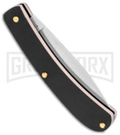 Schrade Old Timer OT Black Polymer Bowie Knife & Folder Satin Plain -AKC Knife Shop Schrade Old Timer OT Bowie Folder 1158653 BHQ 122407 jr folding side large