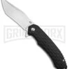 Schrade Scramble Black Aluminum Liner Lock Knife - Satin Plain -AKC Knife Shop Schrade Scramble LLK Black Aluminum 3in Satin BHQ 140097 td large