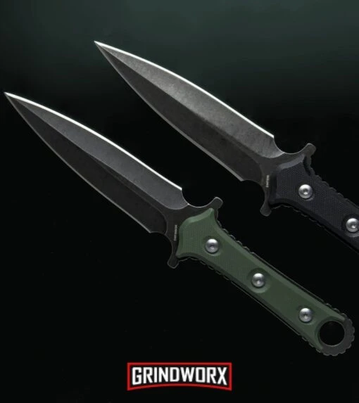 Smith & Wesson Black SWF606 Double-Edged Boot Knife - Black Stonewash Plain -AKC Knife Shop Smith Wesson Boot Knife G 10 Green Black SW SWF606GR BHQ 67519 Black Black SW SWF606 BHQ 67517 jr lifestyle large