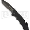 Smith & Wesson Border Guard SWBG2TSW G-10 Manual Folding Knife - Black Serr -AKC Knife Shop Smith Wesson Border Guard Black G10 Black BHQ 75882 er large